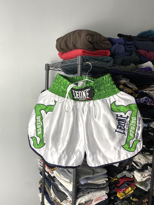 Vintage Vintage Leone Muay Thai Boxing Shorts Hype Grailed