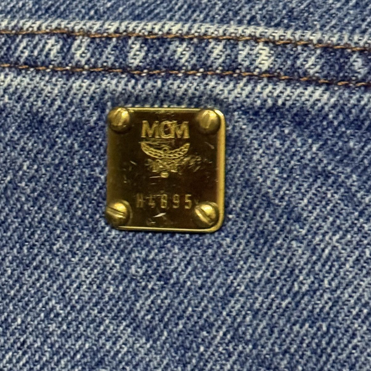 MCM MCM Big Logo Denim Jeans Size US 29 - 19 Thumbnail