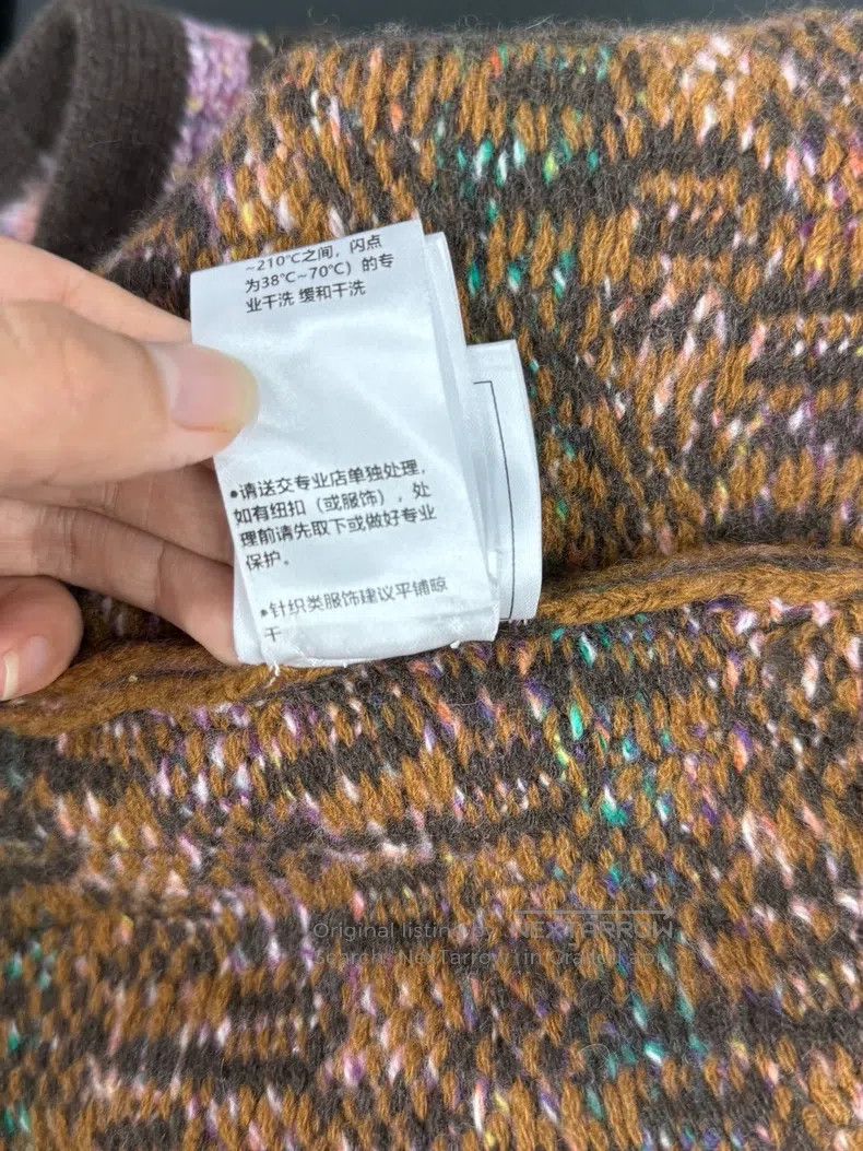 Chanel Chanel Colourful checkered knitted suspender vest Size XS / US 0-2 / IT 36-38 - 8 Thumbnail