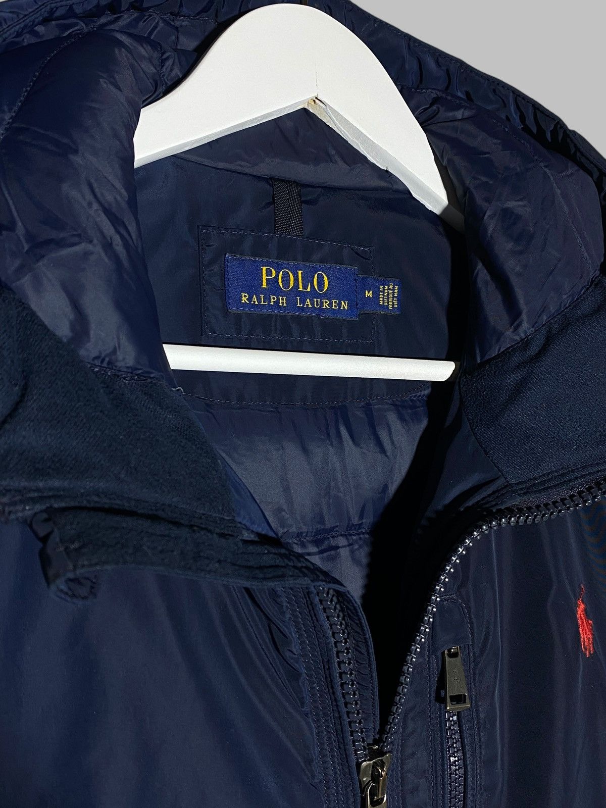 Polo Ralph Lauren 🔥 POLO RALPH LAUREN WINDBREAKER NAVY RED LOGO Y2K VIBES Size US M / EU 48-50 / 2 - 15 Thumbnail