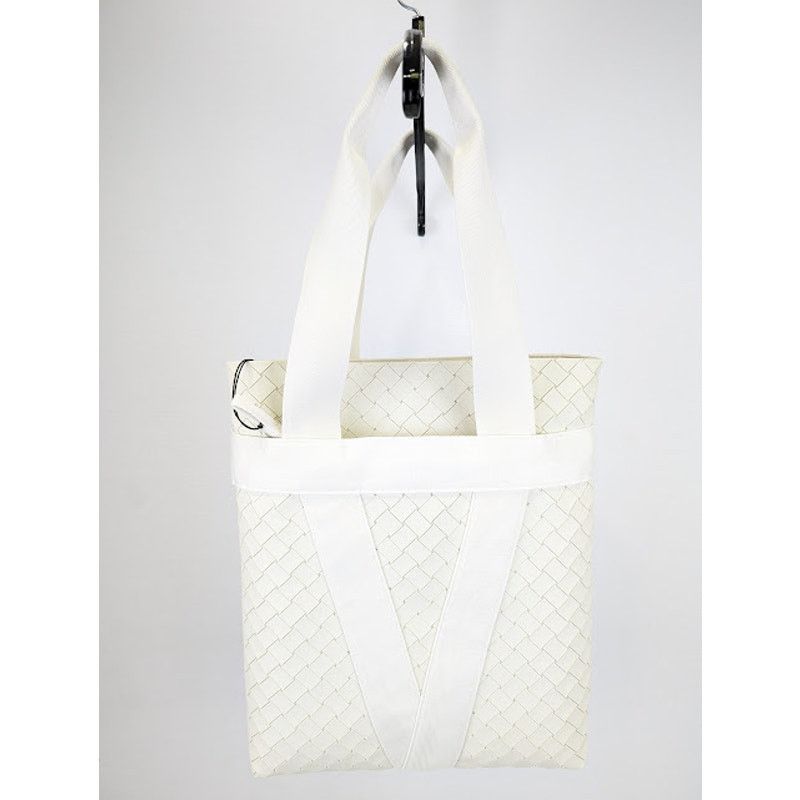 Bottega Veneta o1rshd1 Size: OS / Soft Rubber Borsa Bag in White/Chalk Size ONE SIZE - 2 Thumbnail