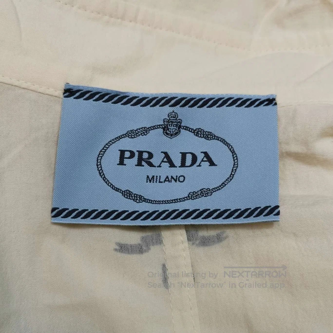 Prada Prada Cotton Patterned Printed Dress for Women . Size S / US 4 / IT 40 - 5 Thumbnail
