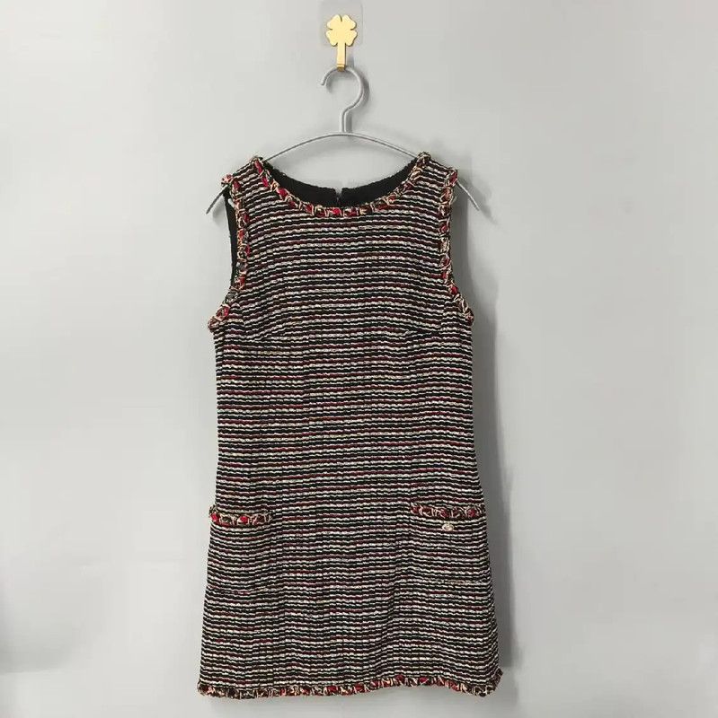 Chanel Chanel Multi-Color Women's Dress M Size 0089 Size M / US 6-8 / IT 42-44 - 1 Thumbnail