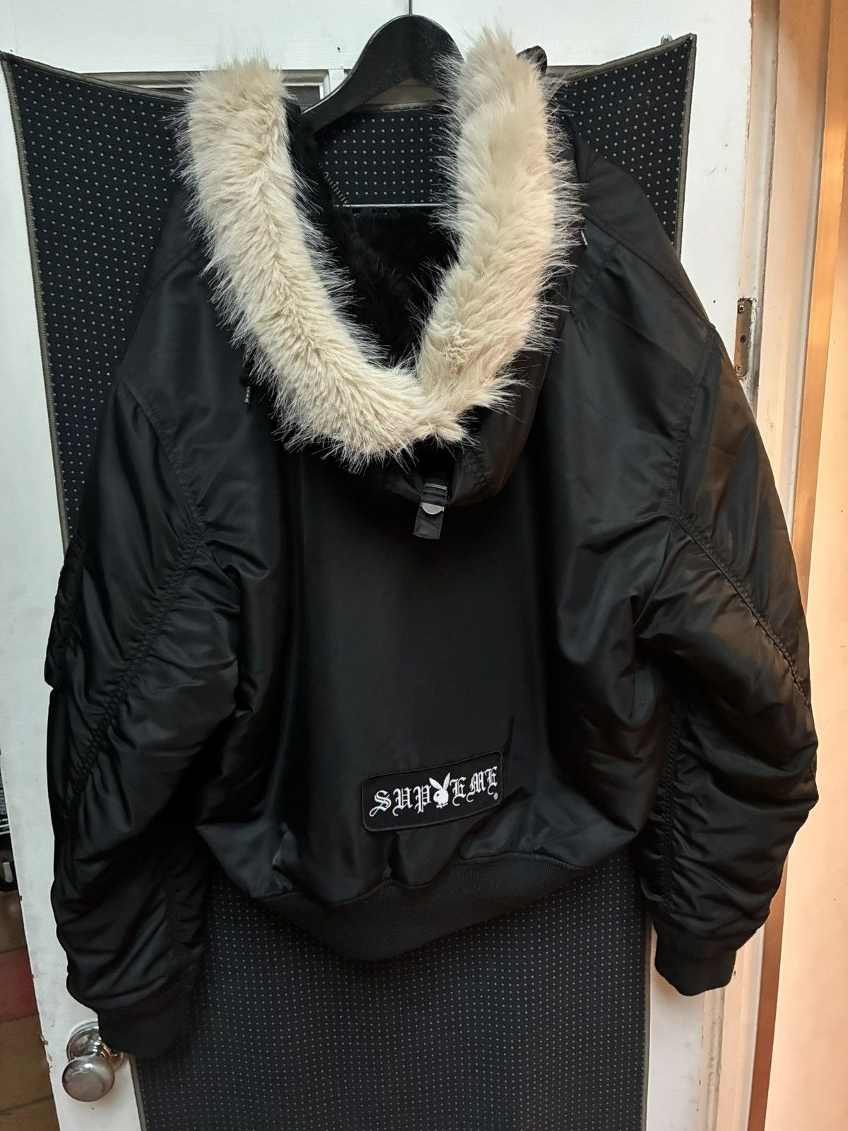 Playboy × Supreme Supreme x Playboy, MA-1 Bomber Jacket Size US XL / EU 56 / 4 - 2 Thumbnail