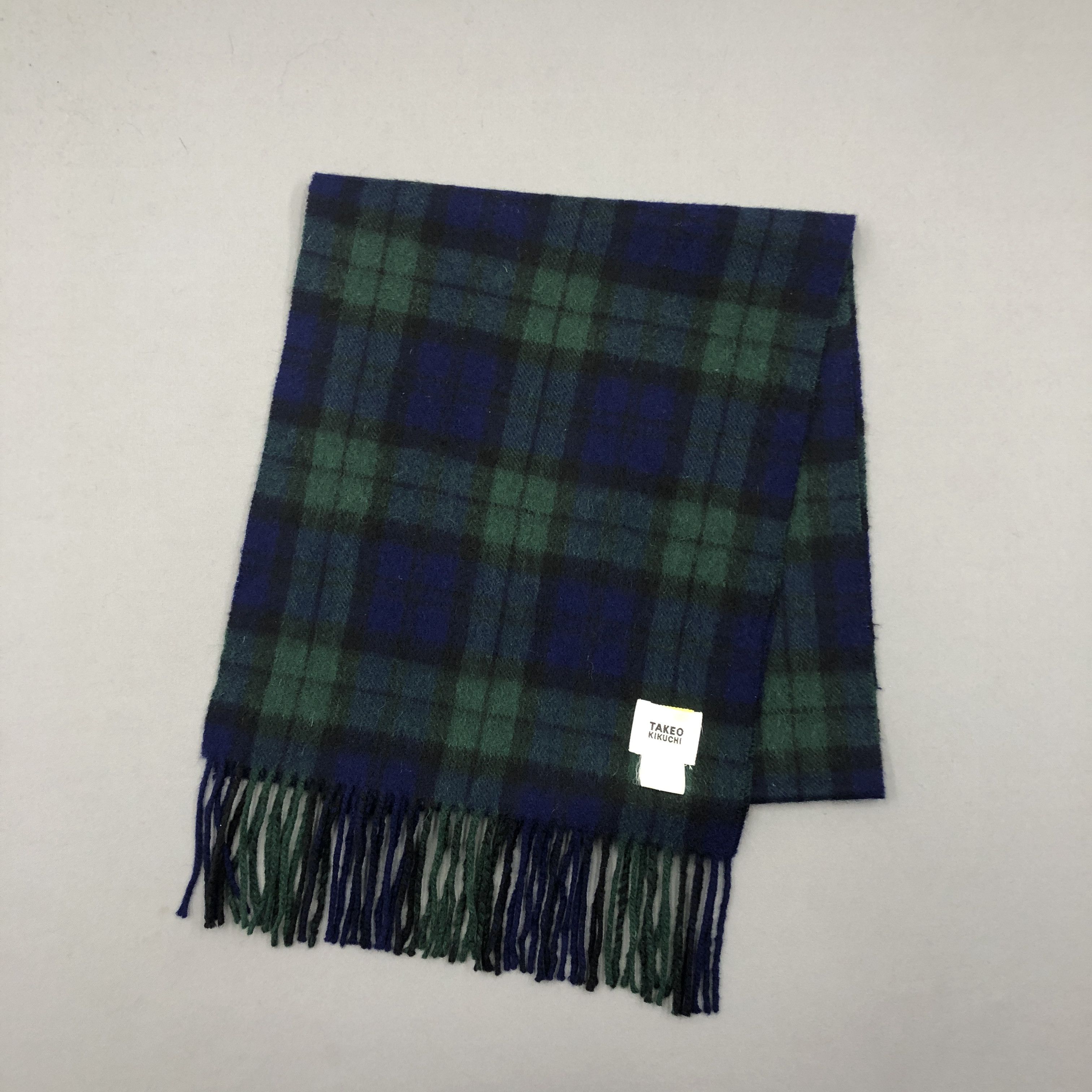 Takeo Kikuchi Vintage Takeo Kikuchi Scarf Muffler Wool Cashmere Scarves Size ONE SIZE - 3 Thumbnail