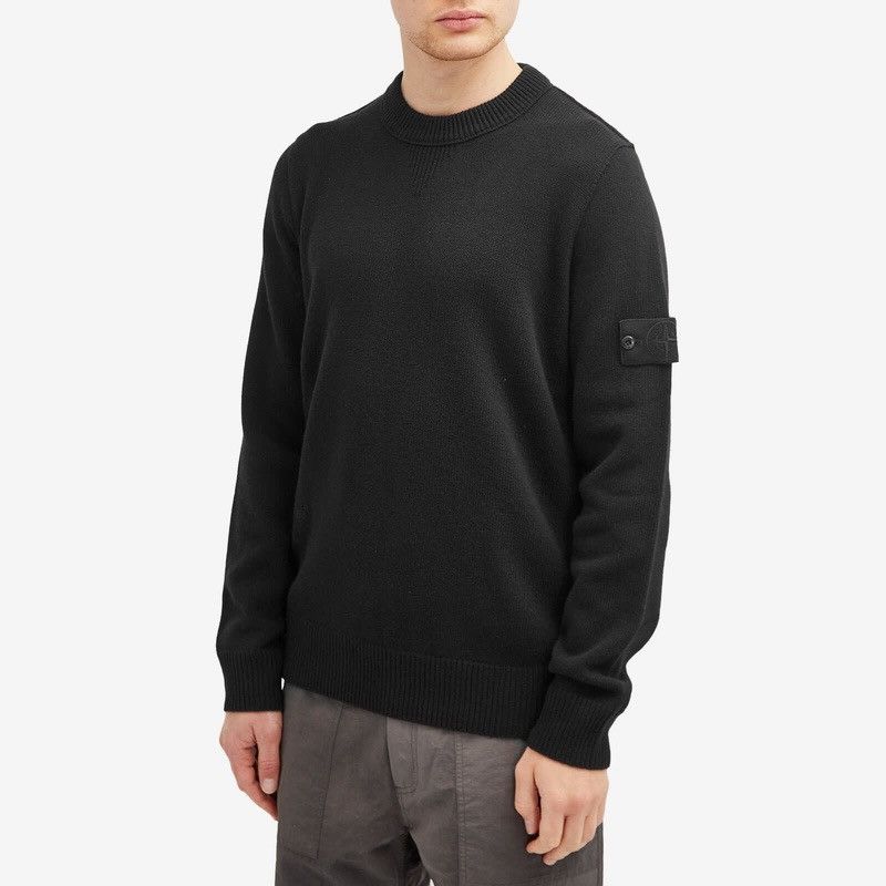 Stone Island Stone Island Ghost Wool Black Sweater Sz XL (fits like L) Size US L / EU 52-54 / 3 - 2 Thumbnail