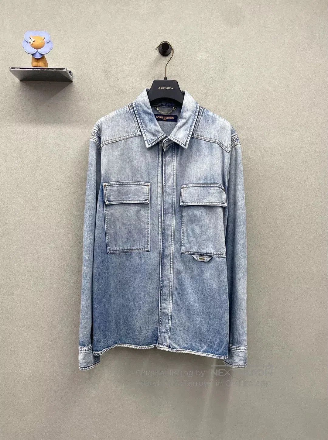 Louis Vuitton LV Light Blue Denim Jacket L. Size US L / EU 52-54 / 3 - 1 Thumbnail