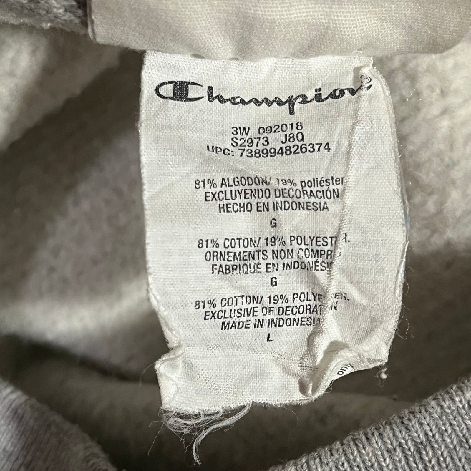 Champion Champion Mens Vintage Striped Green Black Gray Sweatshirt Size US XXL / EU 58 / 5 - 8 Thumbnail
