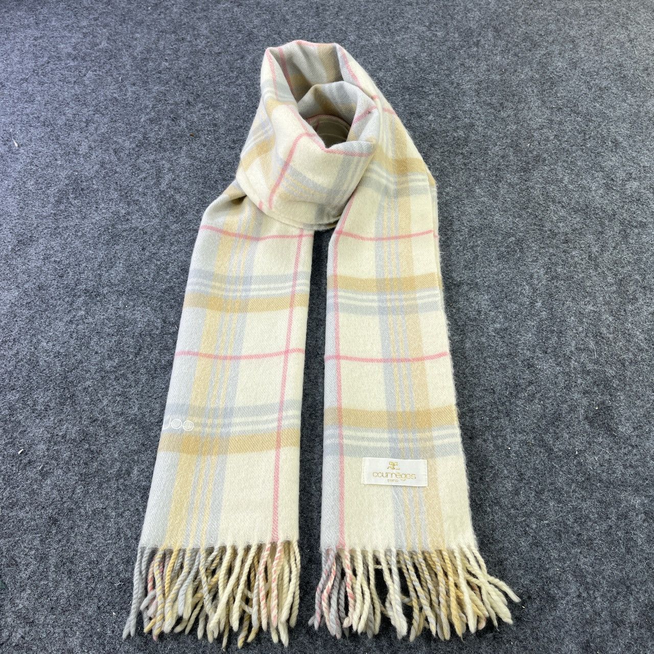 Courreges × Vintage Courreges Scarf / Muffler / Neckwear T375 Size ONE SIZE - 1 Thumbnail