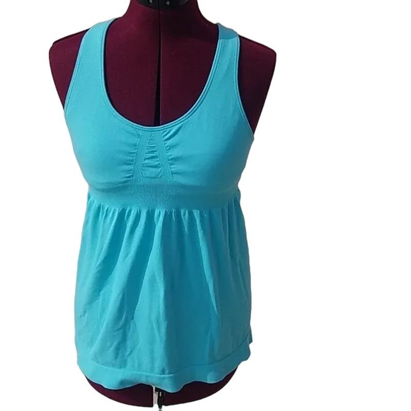 Athleta Athleta Tank Top Women M Blue Athletic Compression Flare Size M / US 6-8 / IT 42-44 - 1 Thumbnail