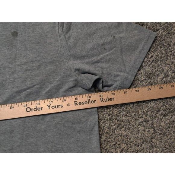 Oakley Oakley Shirt Adult Mens Medium Gray Box Logo Spell Out Short Size US M / EU 48-50 / 2 - 11 Thumbnail