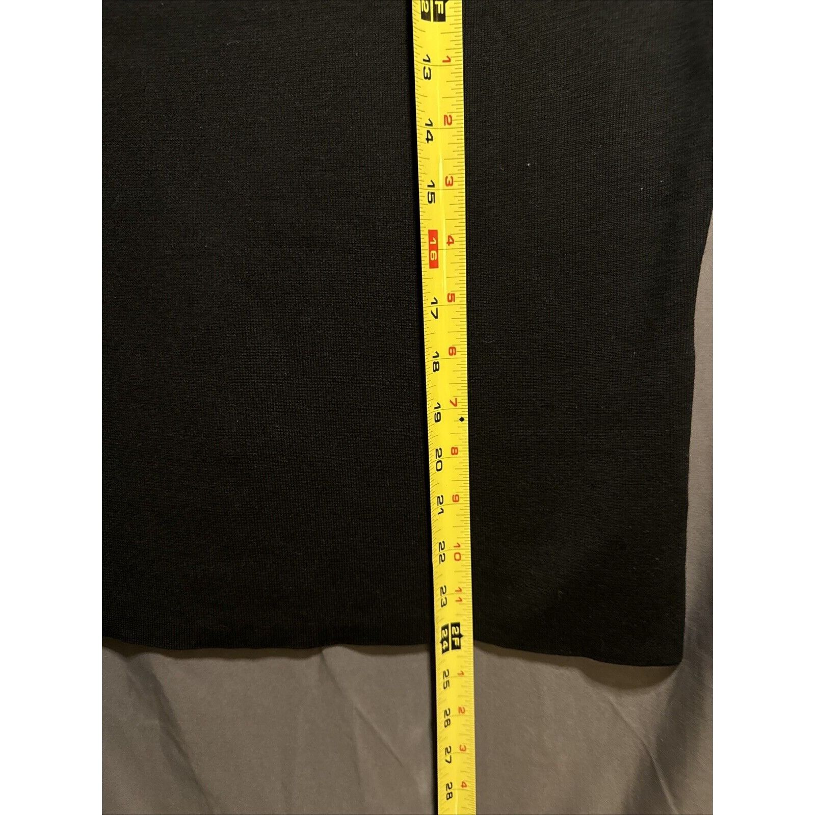 Ann Taylor Ann Taylor Womens Silk Blend Top Size XL Black Cap Short Sle Size XL / US 12-14 / IT 48-50 - 9 Thumbnail