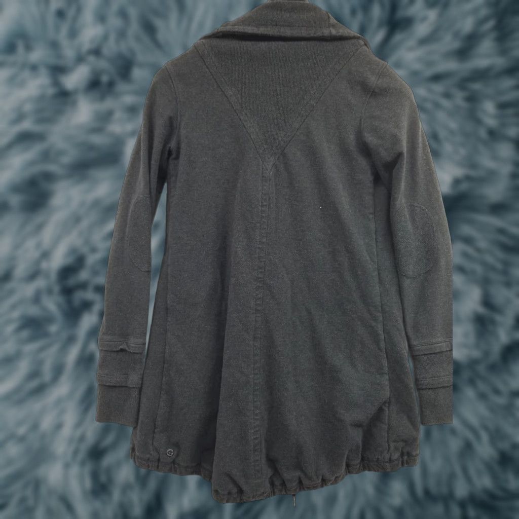 Lululemon Lululemon Cozy Cuddle Up Sweatshirt Jacket Asymmetrical Zip Gray Women’s Size 4 Size S / US 4 / IT 40 - 1 Thumbnail