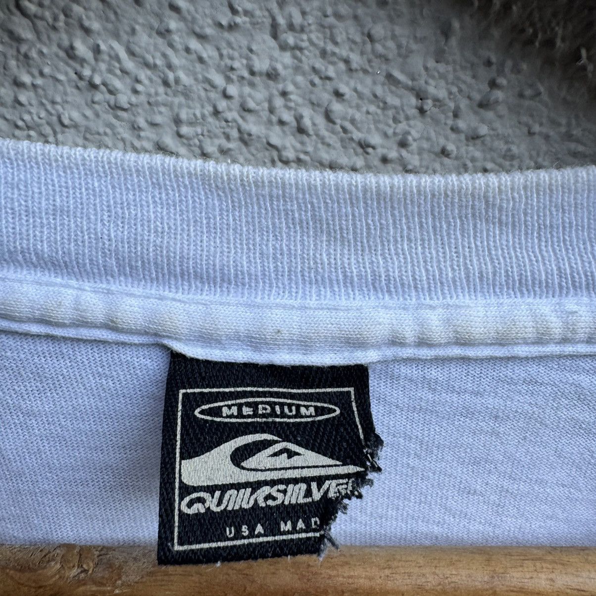 Quiksilver Vintage 90s QUIKSILVER usa tee old logo skate surf Size US M / EU 48-50 / 2 - 5 Thumbnail