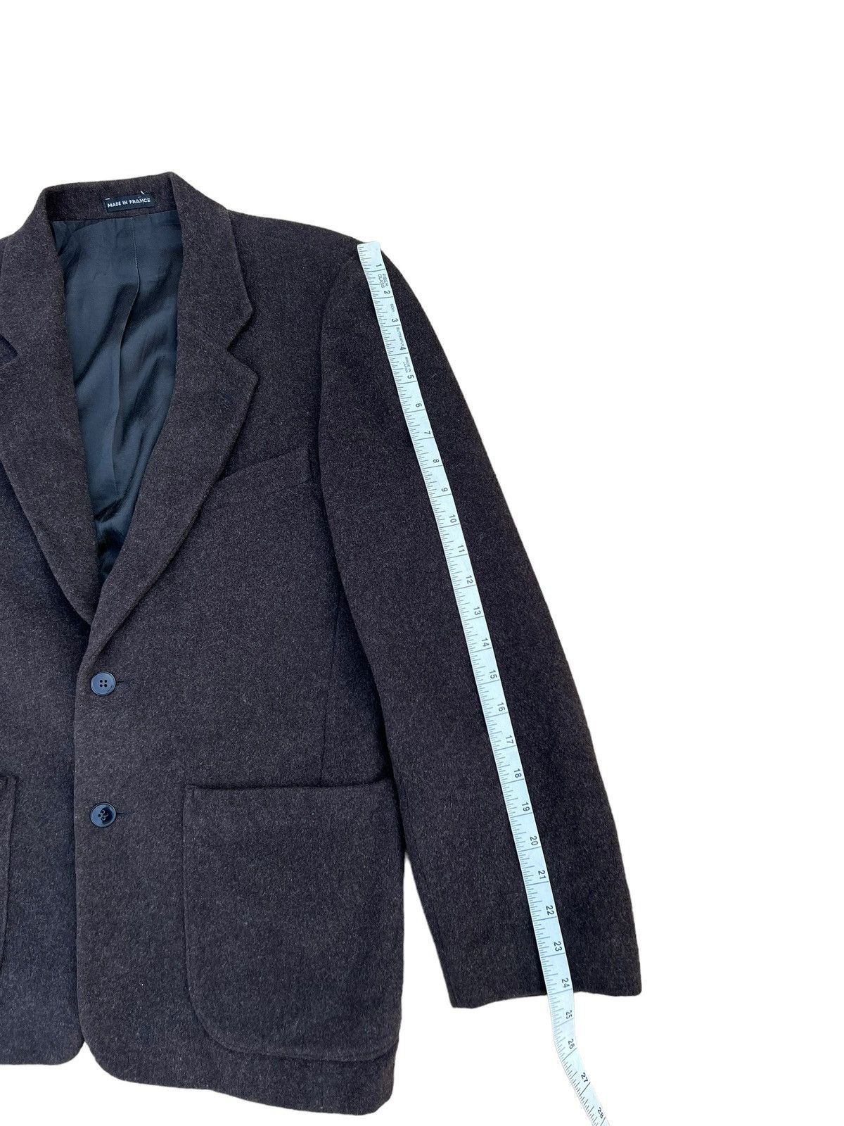 Vintage Agnes B. Homme Paris 100% Wool Blazer Coat Jacket