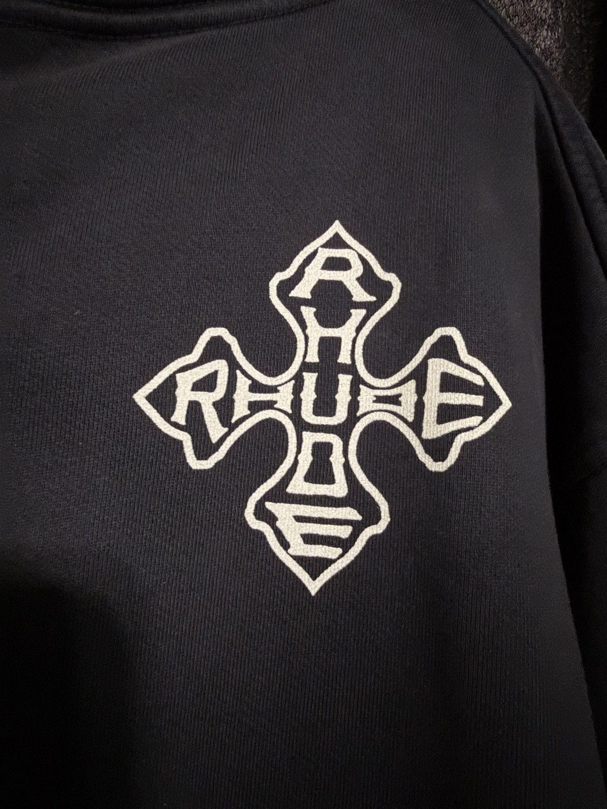Rhude Cross Zip Up Hoodie Size US M / EU 48-50 / 2 - 2 Thumbnail