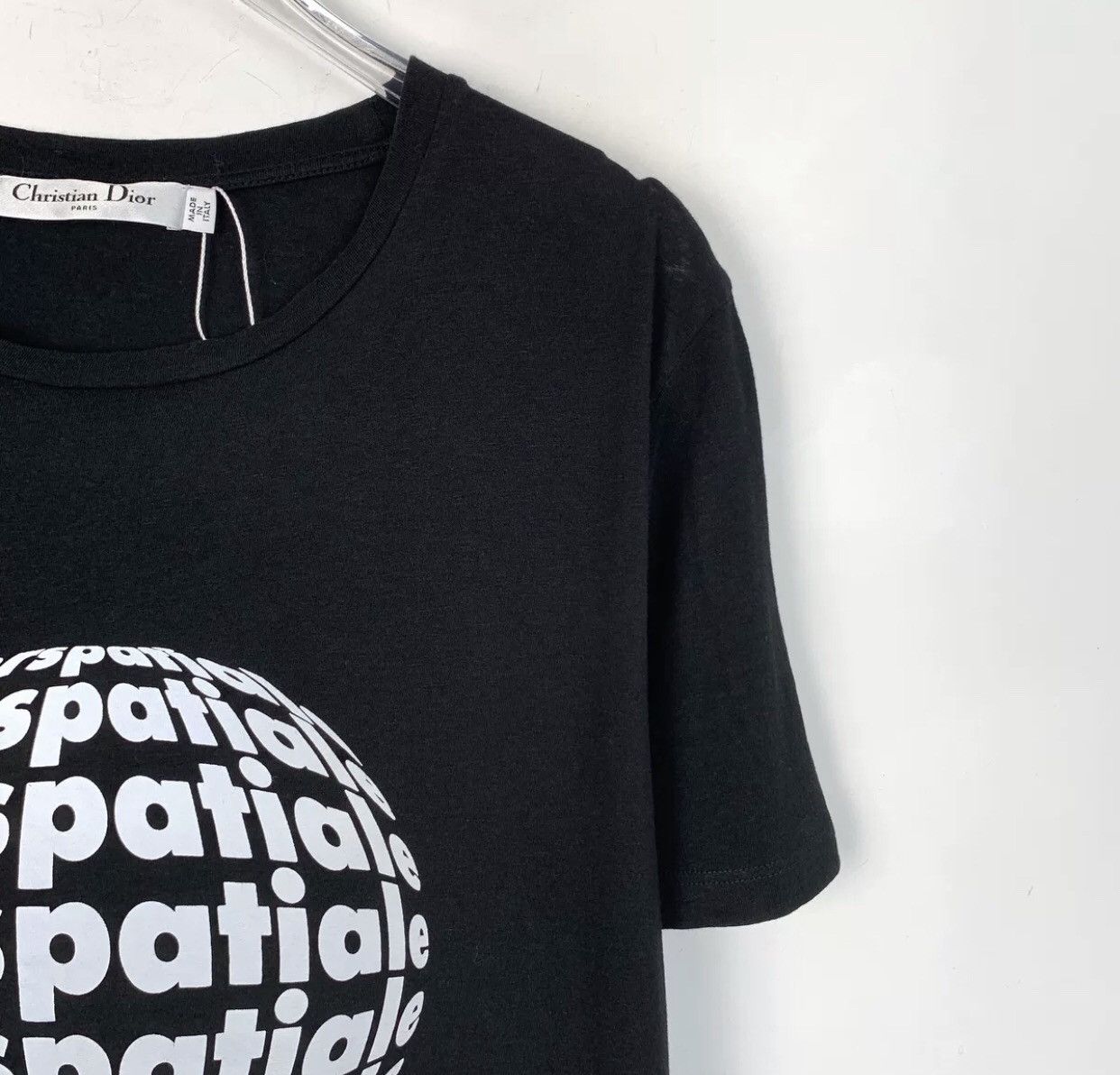 Dior Dior black letter printed round neck short sleeved T-shirt Size US L / EU 52-54 / 3 - 3 Thumbnail