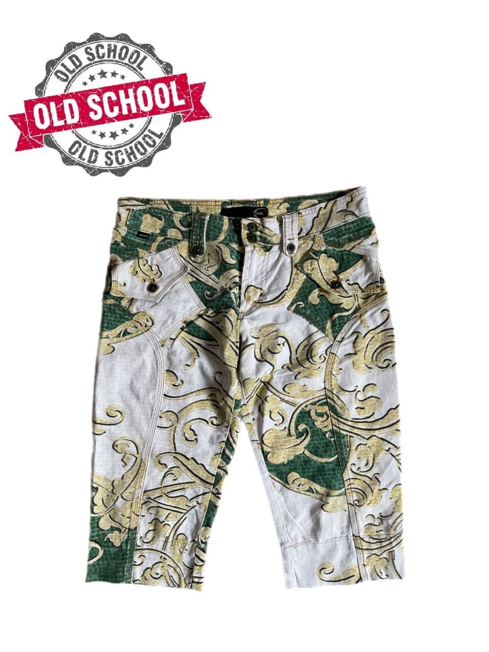 Just Cavalli × Roberto Cavalli Just Cavalli Baroque Print Capri Size 26" / US 2 / IT 38 - 1 Thumbnail