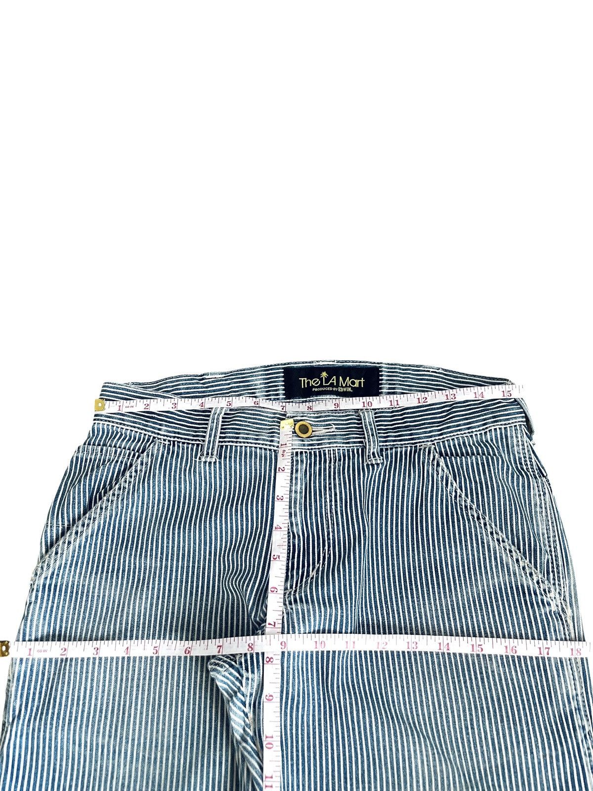 Edwin Vintage Edwin Hickory Carpenter Mud Wash Baggy Jeans Size US 30 / EU 46 - 6 Thumbnail