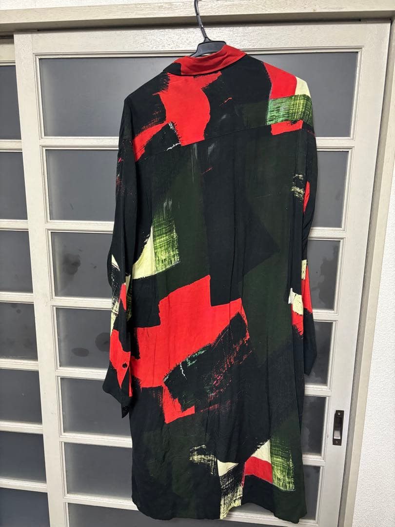 Yohji Yamamoto yohji yamamoto / Pour Homme 16SS Paint Long Blouse Size US S / EU 44-46 / 1 - 3 Thumbnail