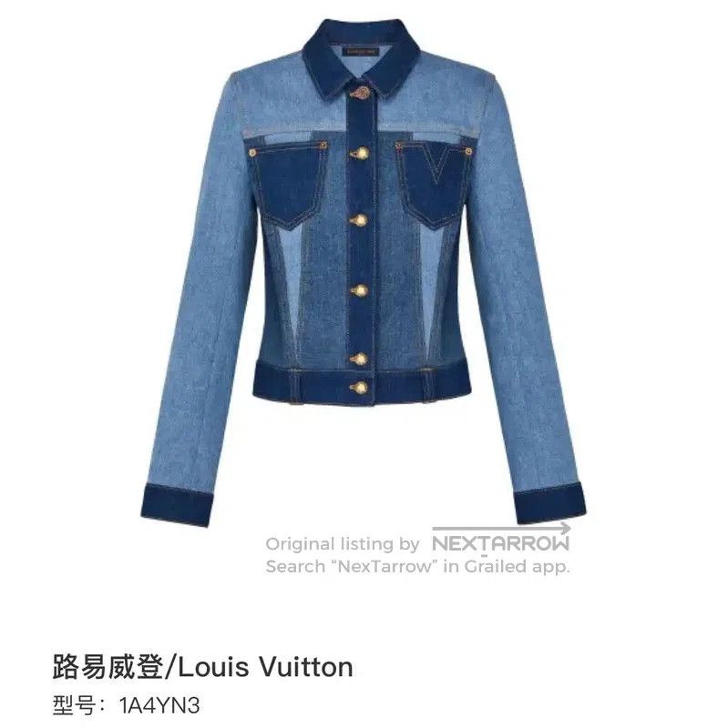 Louis Vuitton Louis Vuitton Blue Women's Jacket . Size XXS / US 00 / IT 34 - 7 Thumbnail