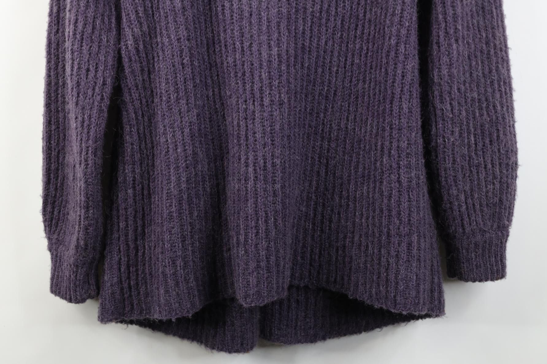 Vintage Vintage 70s Wool Blend Knit Top Button Cardigan Sweater Size S / US 4 / IT 40 - 14 Thumbnail