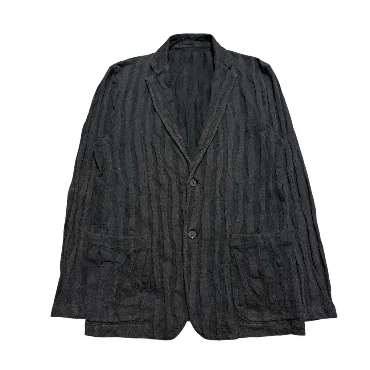 Issey Miyake Issey Miyake Men Pleated Jacket Size US M / EU 48-50 / 2 - 2 Thumbnail