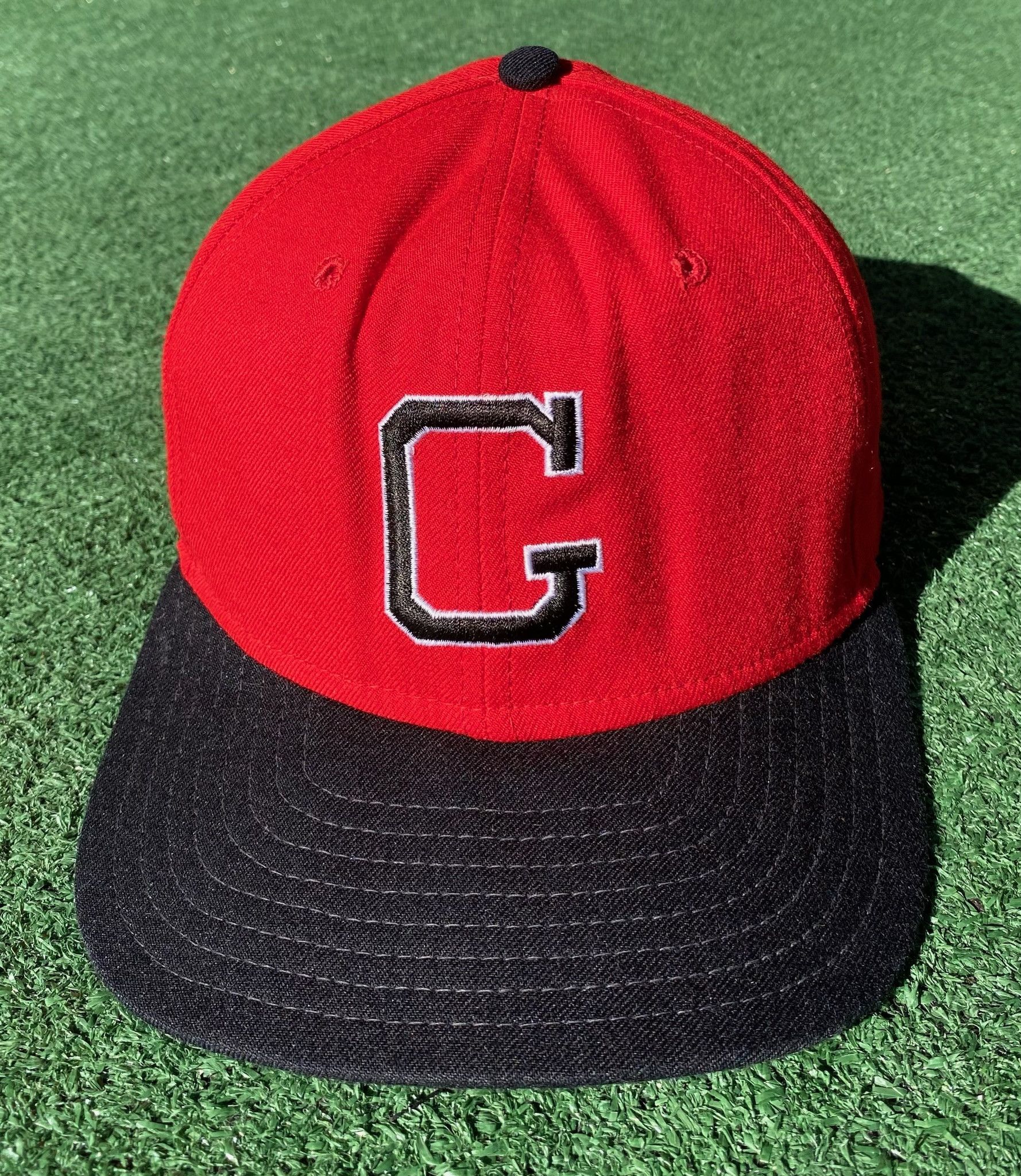 New Era 80’s New Era Georgia Bulldogs Wool Blend Red Fitted Hat 7 Size ONE SIZE - 1 Thumbnail