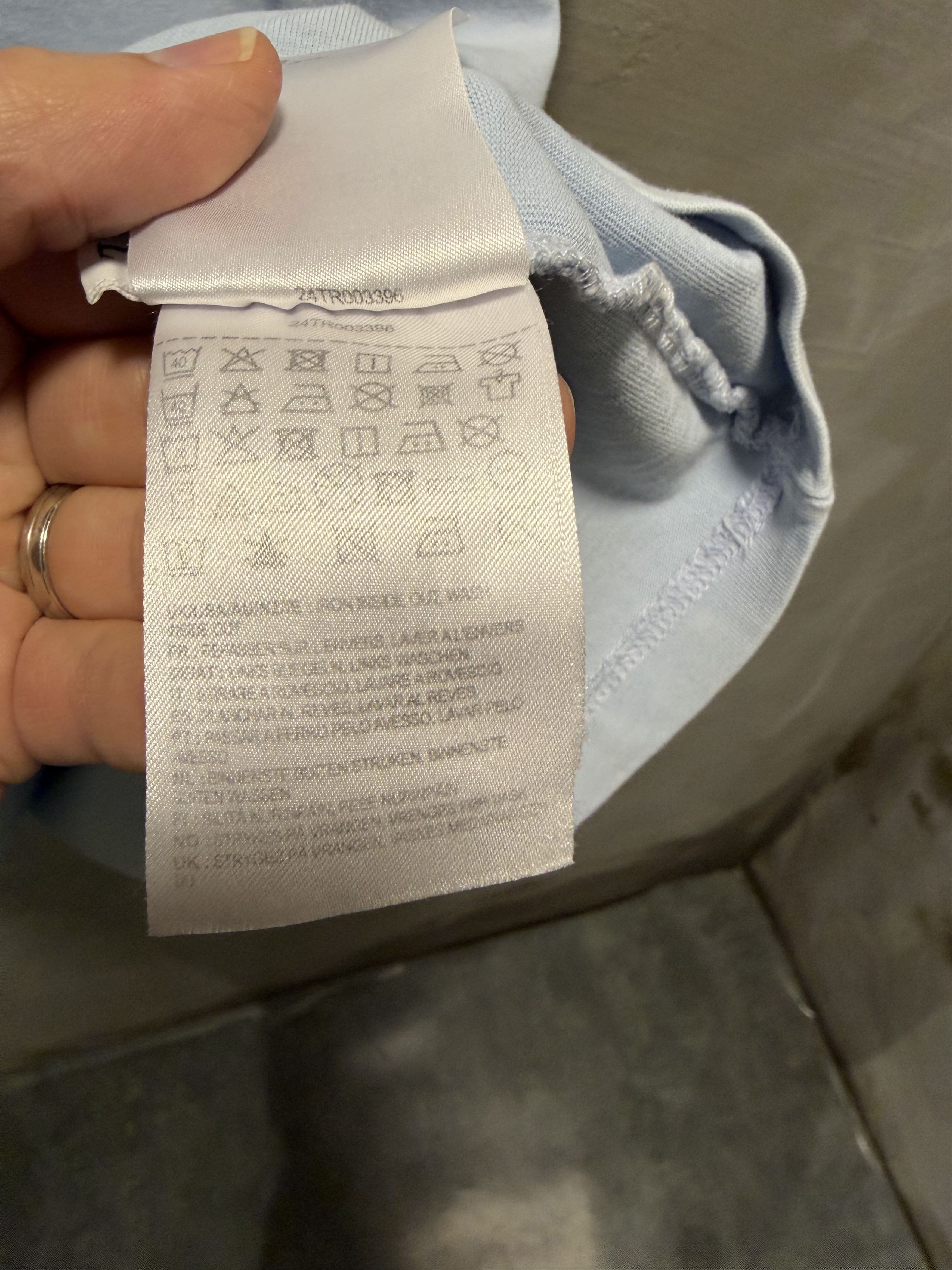 Carhartt Carhartt WIP Washed Blue T-shirt Size US L / EU 52-54 / 3 - 5 Thumbnail