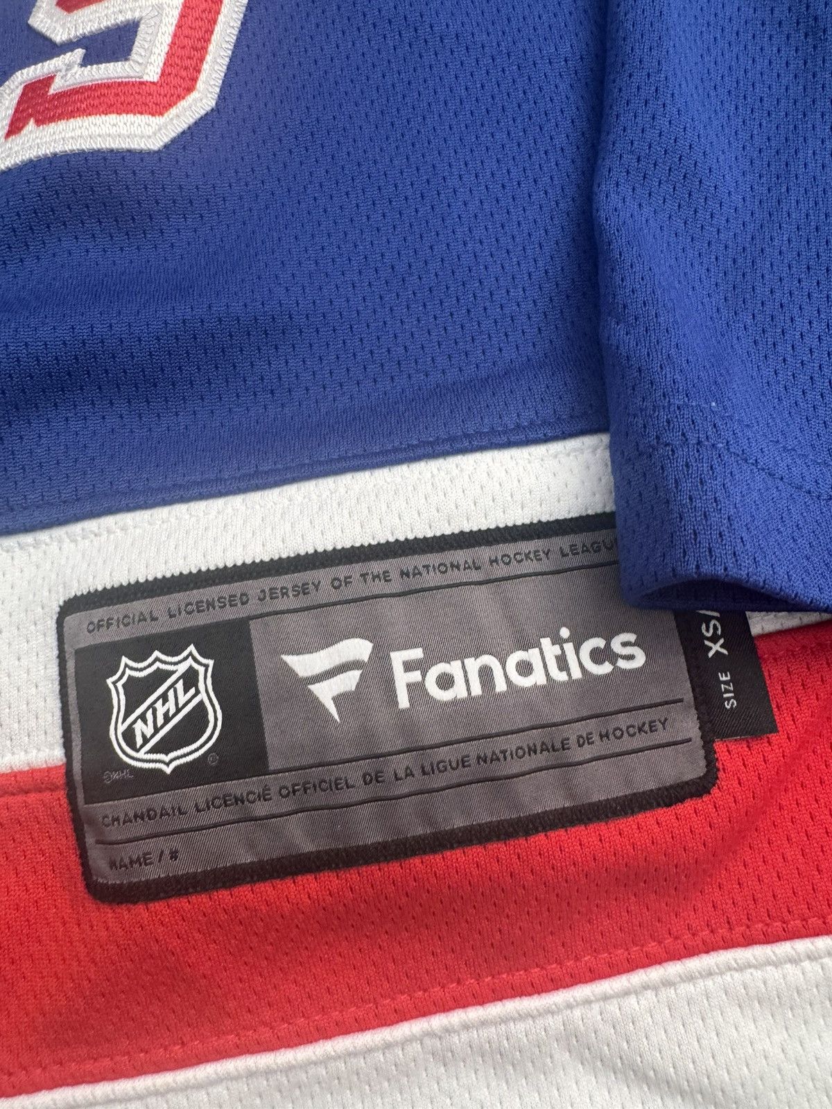 NHL New York Rangers NHL Home Premier Breakaway #55 Blue Jersey Size US XS / EU 42 / 0 - 3 Thumbnail