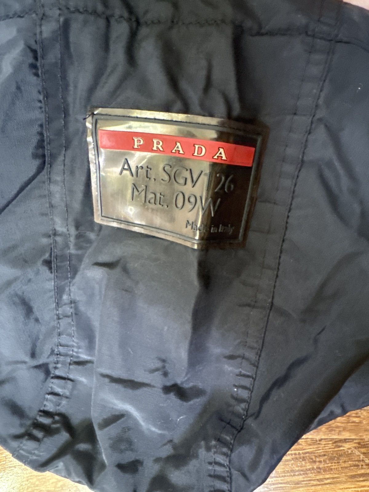 Prada Vintage Prada SGV126 09W Quilted Zip up Size US L / EU 52-54 / 3 - 3 Thumbnail