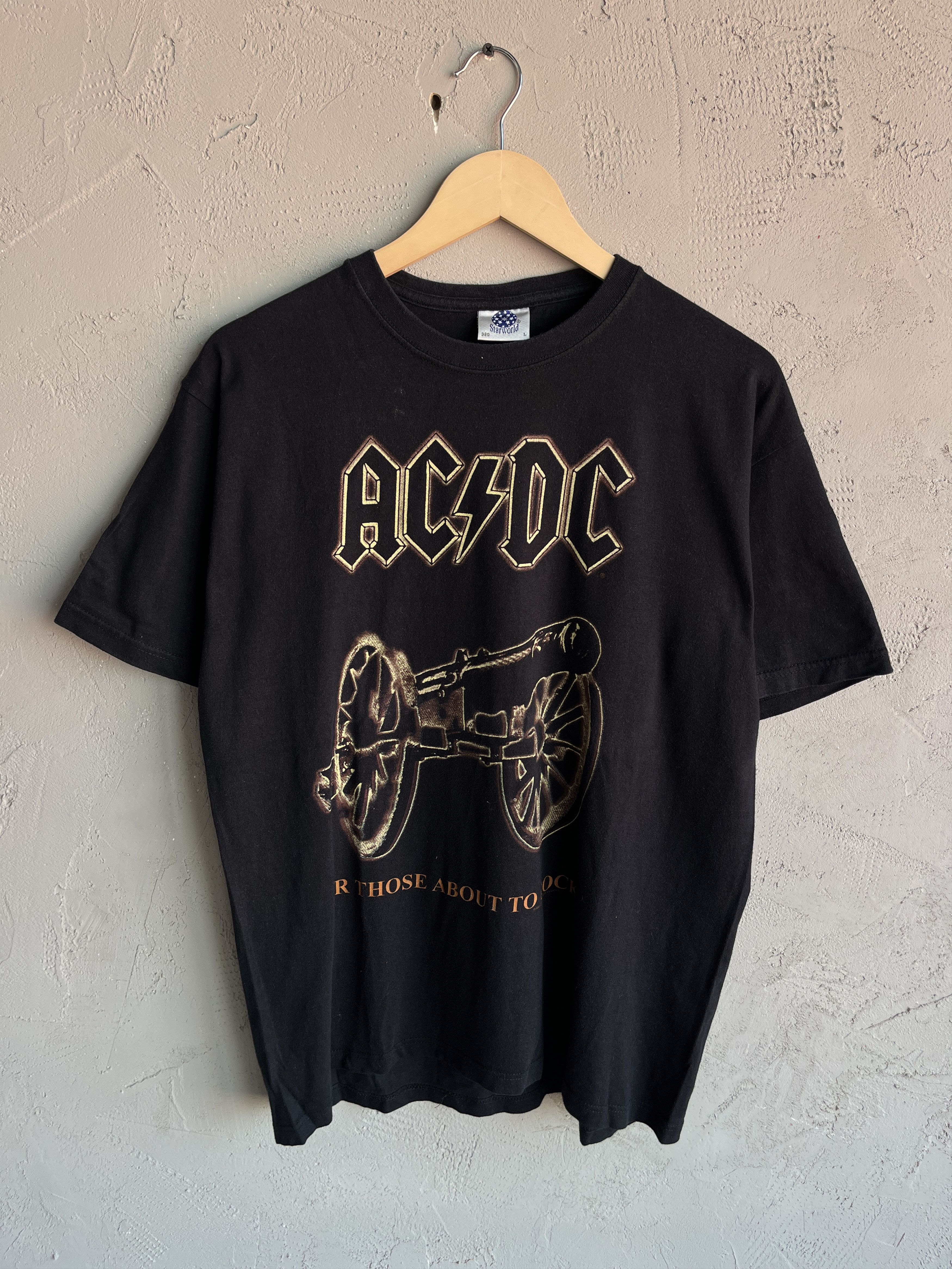 AC/DC ACDC 1999 For Those About to Rock We Salute You Rock T Shirt Size US L / EU 52-54 / 3 - 1 Thumbnail