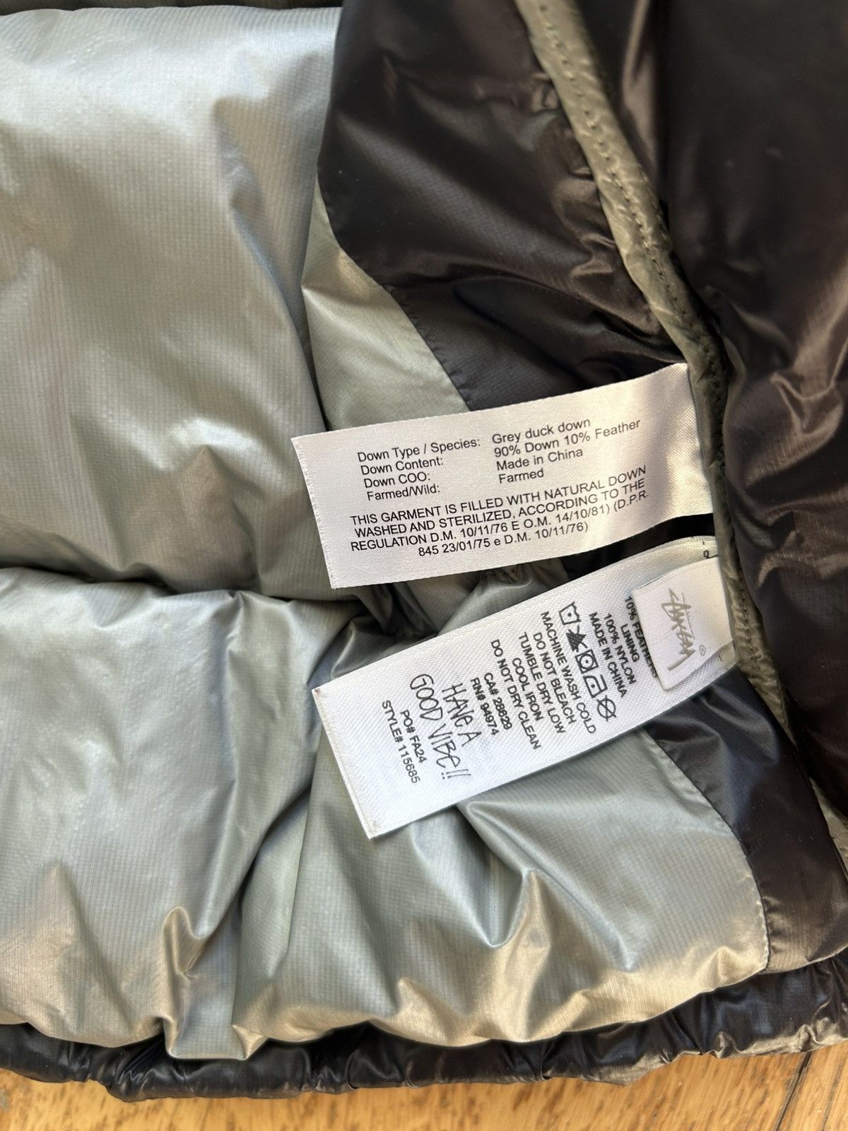 Stussy Puffer Stussy Micro Ripstop Down Parka Size US L / EU 52-54 / 3 - 3 Thumbnail