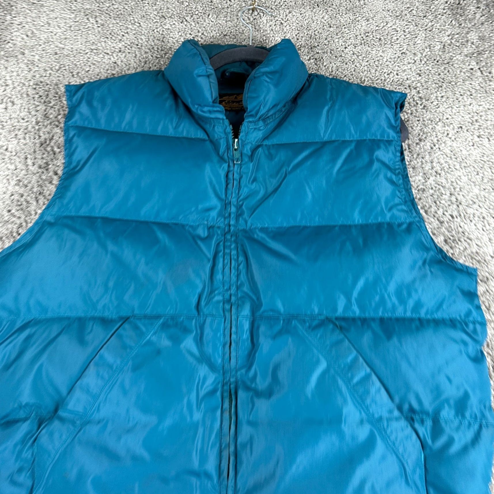 Eddie Bauer VINTAGE Eddie Bauer Goose Down Vest Mens Large Blue Puffer USA Made Jacket Size US L / EU 52-54 / 3 - 3 Thumbnail