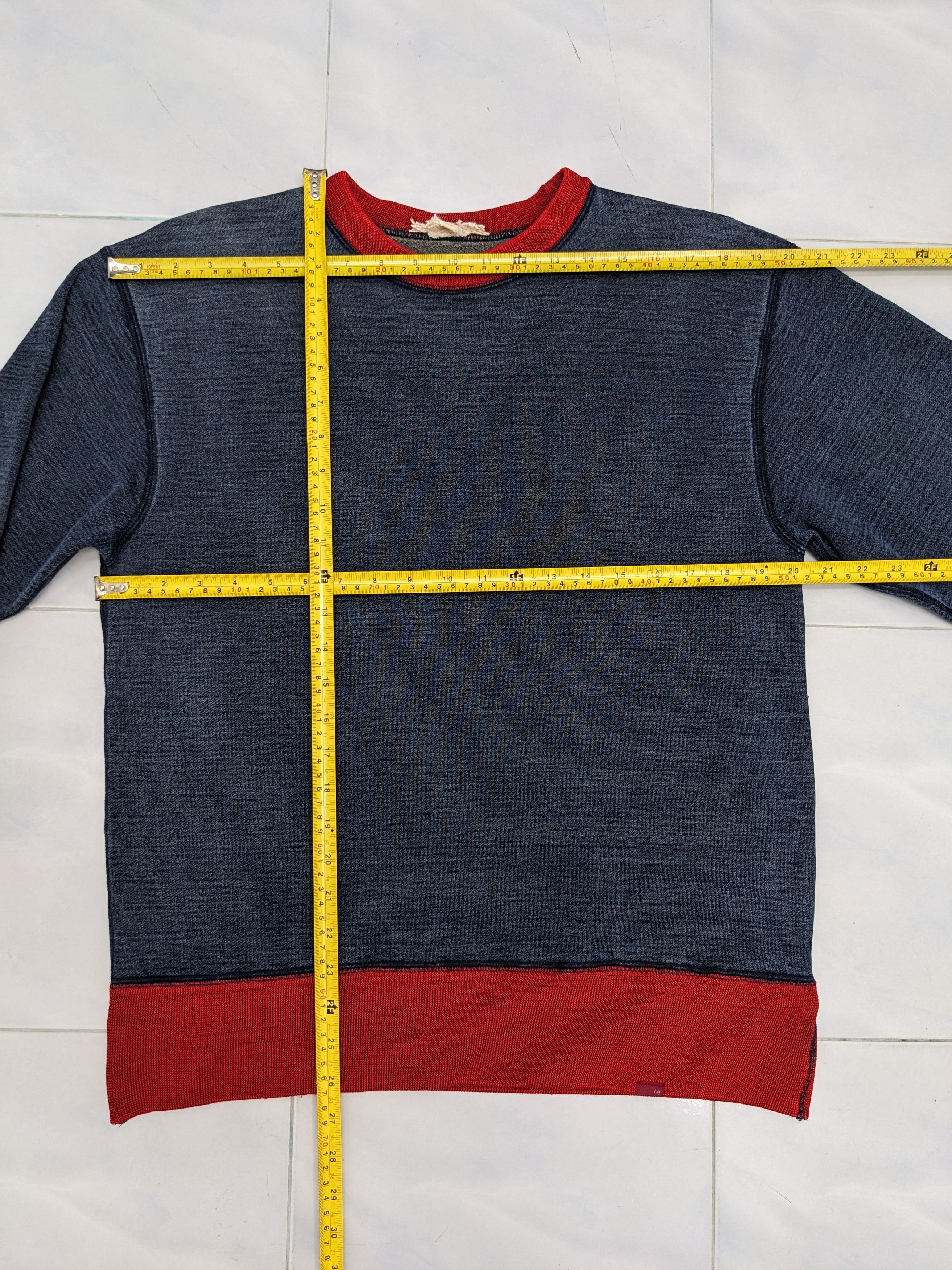 Eternal Japanese Brand Eternal Indigo Jeans Two Tone Blue Red Size US M / EU 48-50 / 2 - 7 Thumbnail