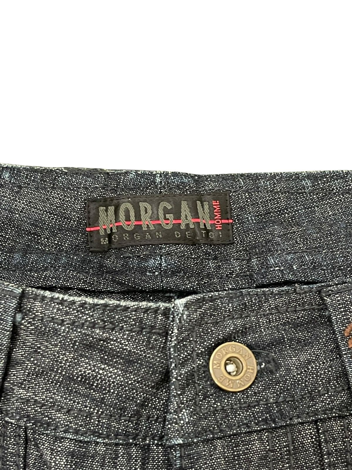 Hysteric Glamour Flare Jeans Morgan Homme Japan Hard Denim Boot Cut 1🟦6 Size US 31 - 9 Thumbnail