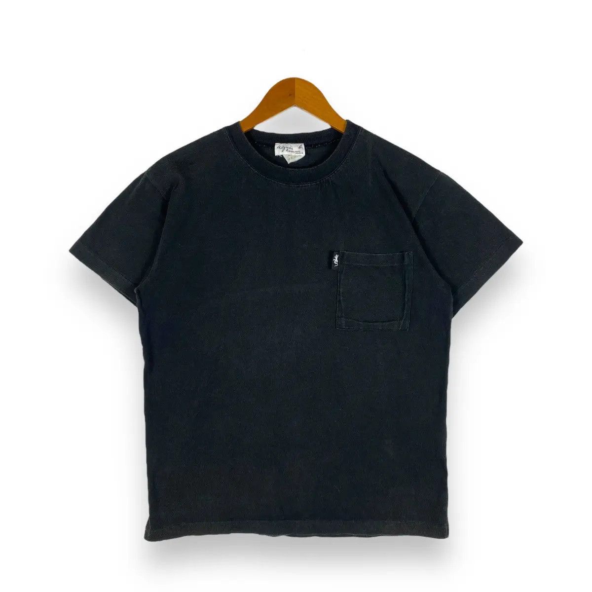 agnes b. Vintage AGNES B. Paris Homme Pocket Minimalist Tee Shirt Size US M / EU 48-50 / 2 - 1 Thumbnail