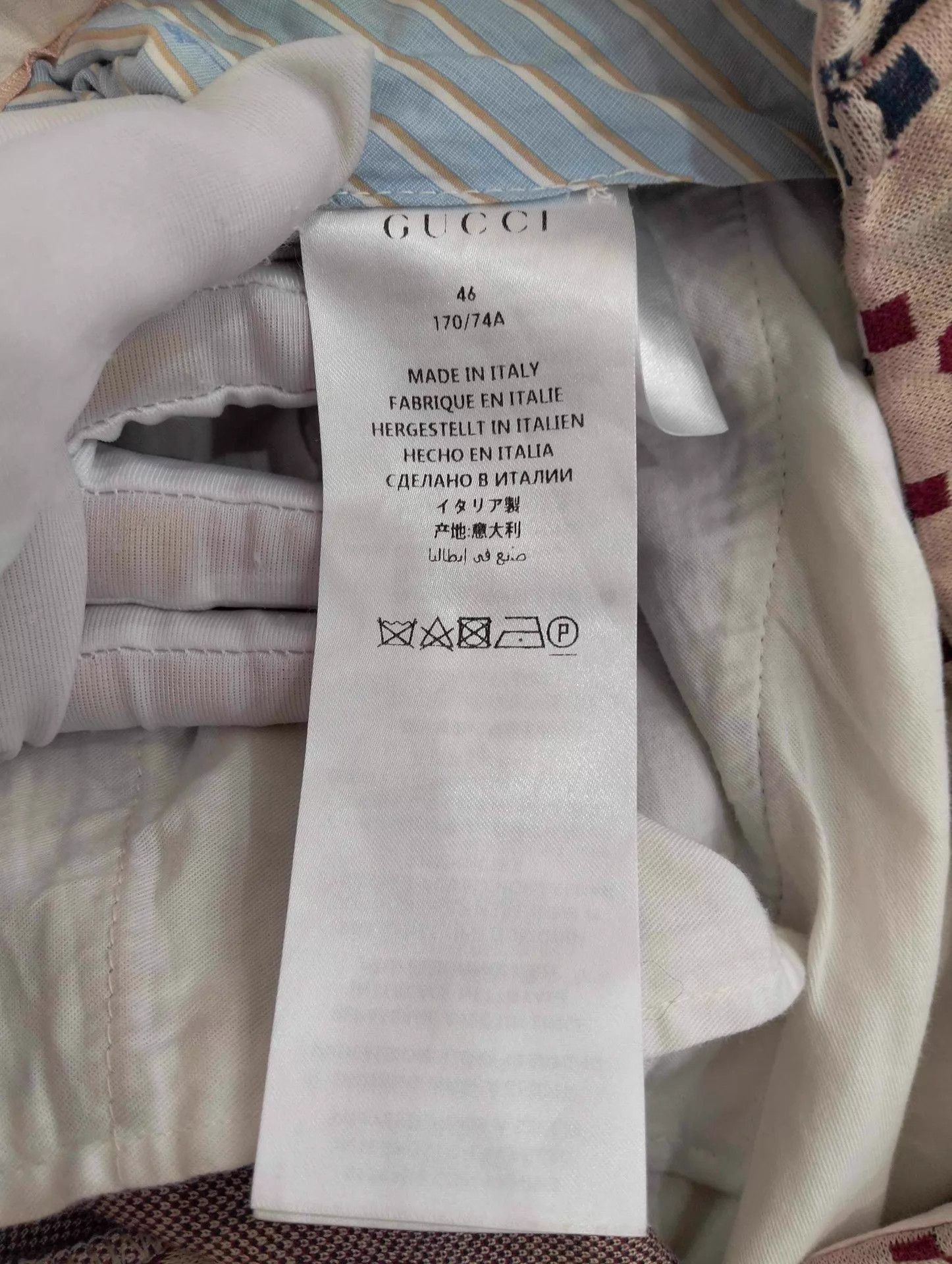 Gucci Patterned Multi-Color Casual Shorts Size US 30 / EU 46 - 5 Thumbnail