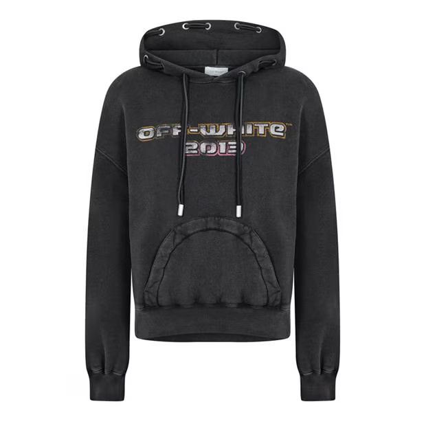 image of Off White O1G2R1Mq0424 Hoodies In Black, Men's (Size Small)