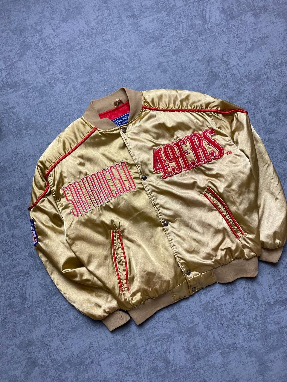 NFL VINTAGE SAN FRANCISCO 49ERS JACKET NFL CAMPRI TEAM LINE Size US M / EU 48-50 / 2 - 2 Thumbnail