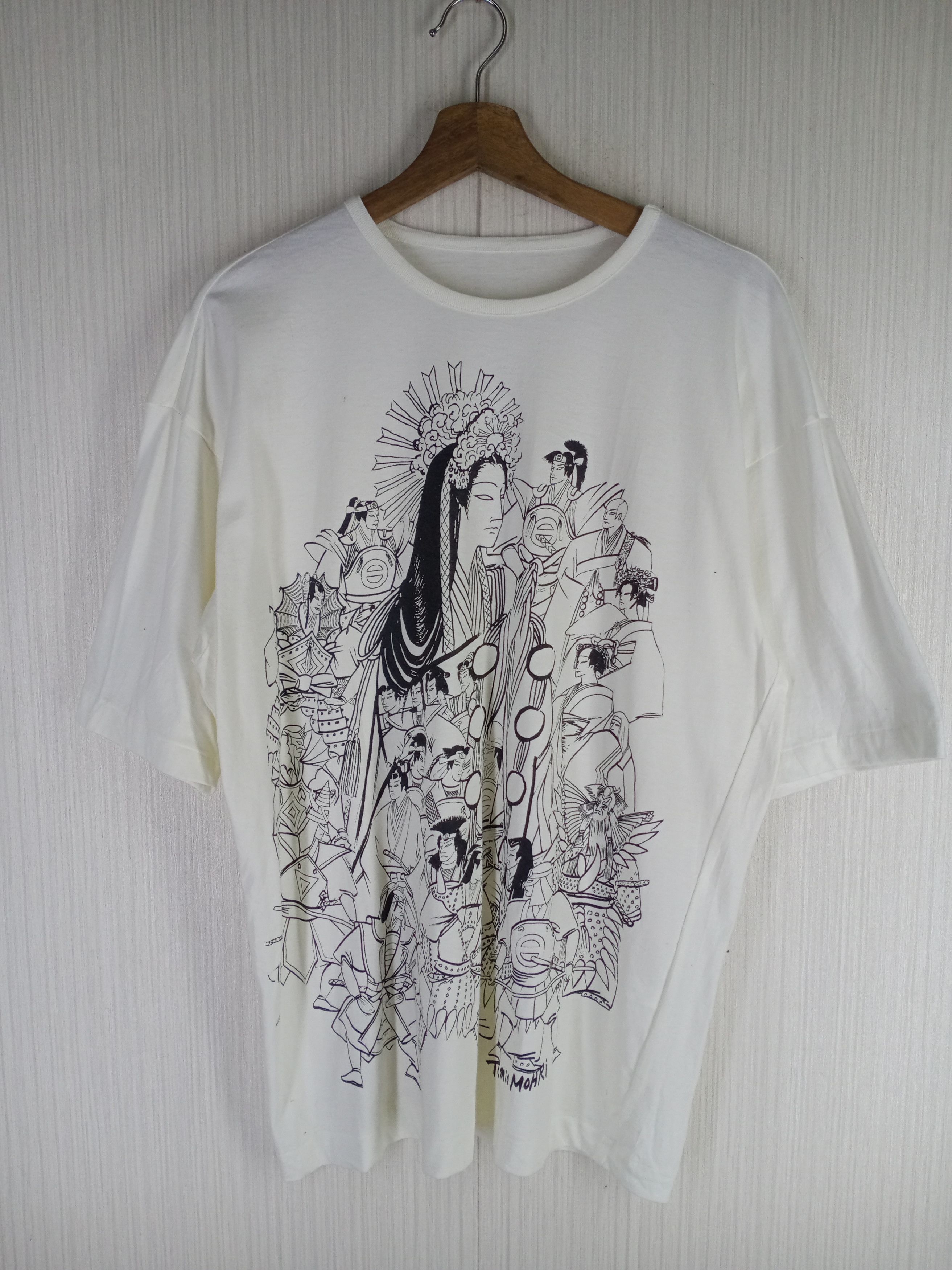 Issey Miyake Rare Vintage Issey Miyake Tomio Mohri Tshirt Size US L / EU 52-54 / 3 - 1 Thumbnail