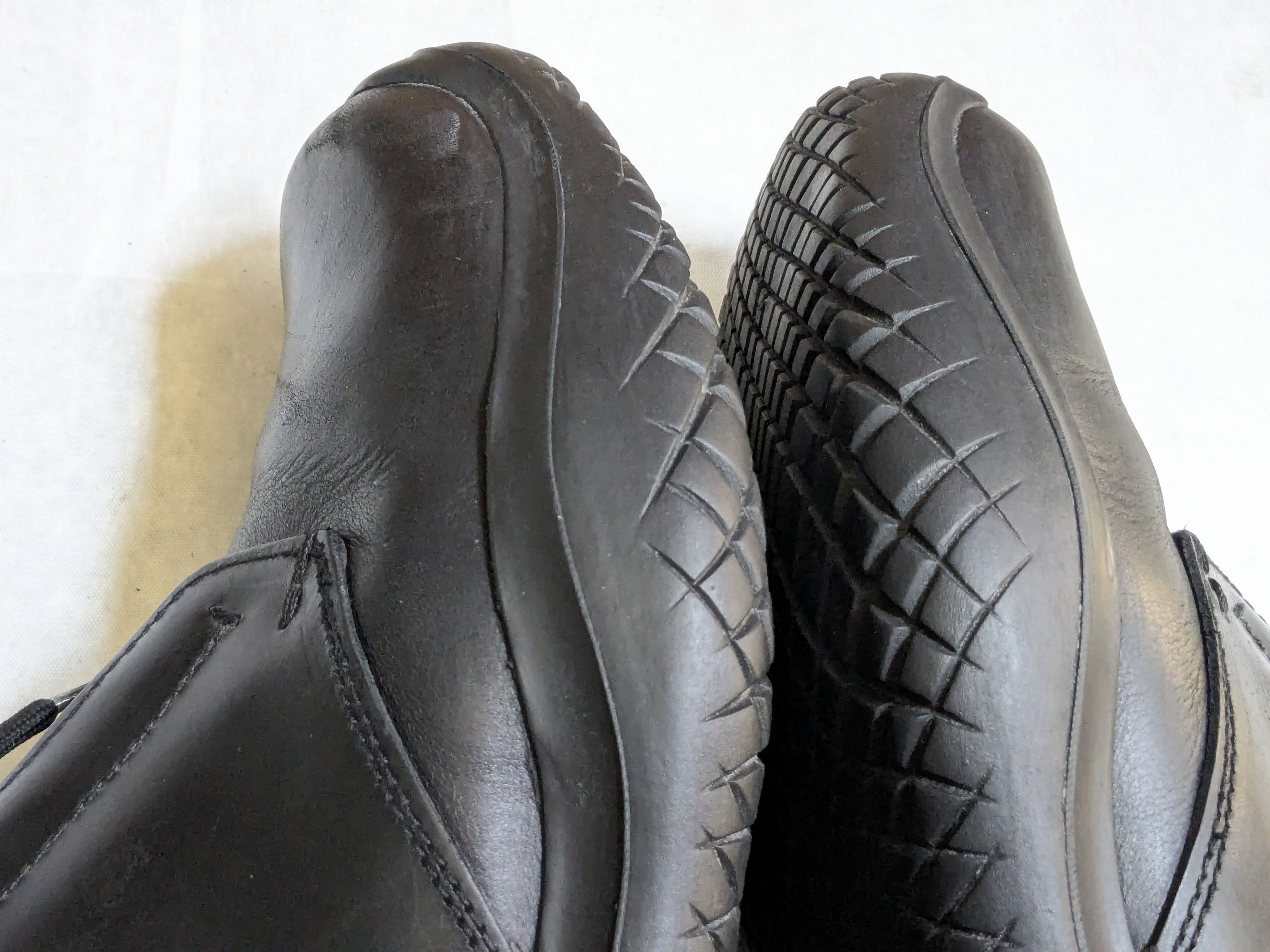 Prada Prada Boots Black Leather 10 High Tops Vibram Y2K Size US 10 / EU 43 - 7 Thumbnail