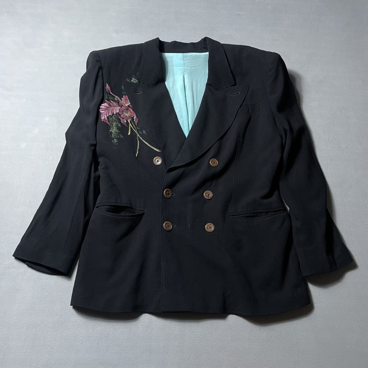 Jean Paul Gaultier JEAN PAUL GAULTIER HOMME PAINTED FLOWER Size 50S - 1 Thumbnail