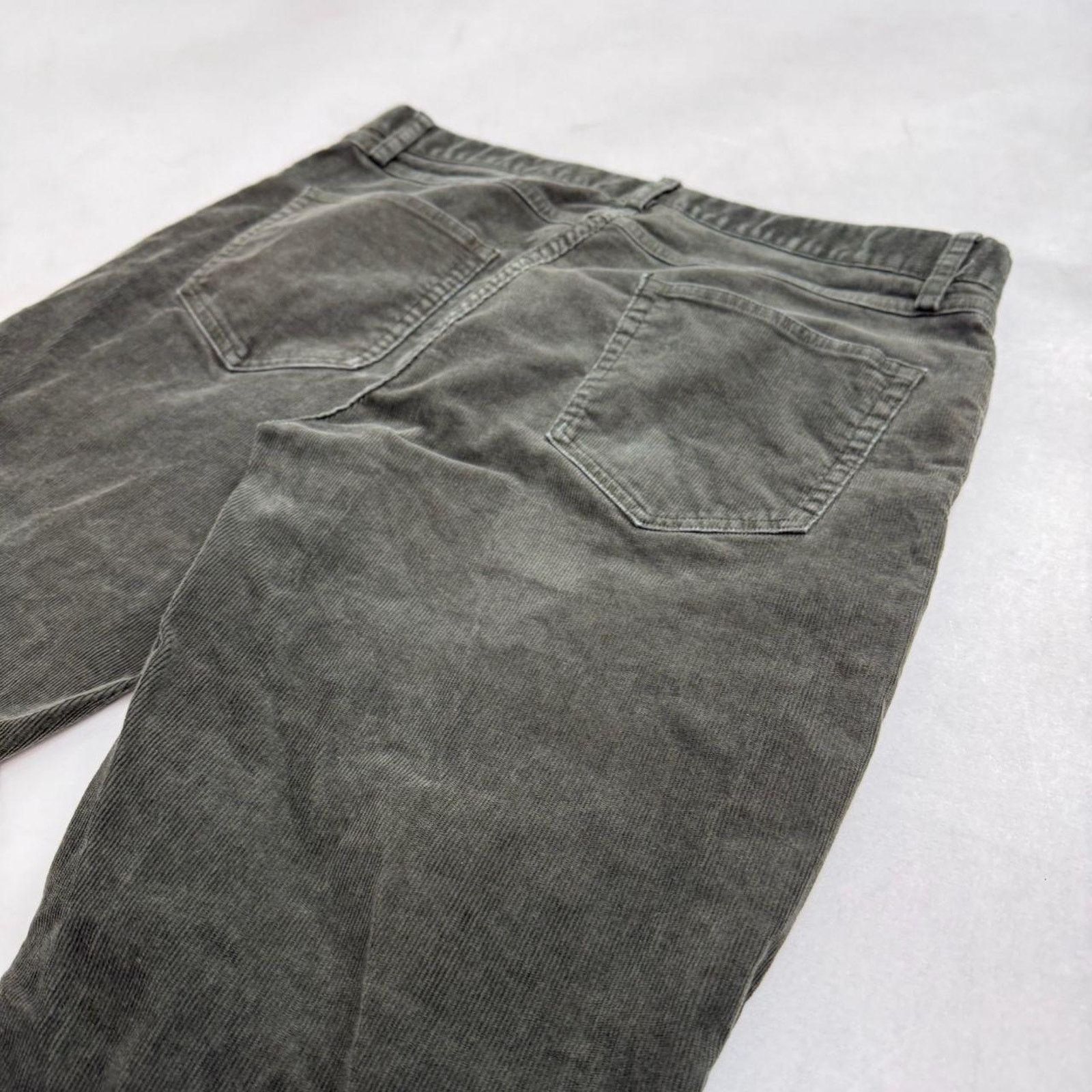 Brooks Brothers × Vintage Vintage y2k straight fit grunge faded green corduroy pants Size US 34 / EU 50 - 2 Thumbnail