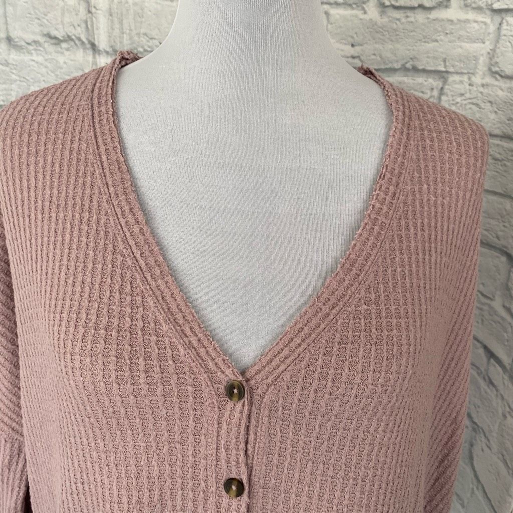 Urban Outfitters Urban Outfitters Out from Under women XS waffle texture v-cu Size XS / US 0-2 / IT 36-38 - 2 Thumbnail