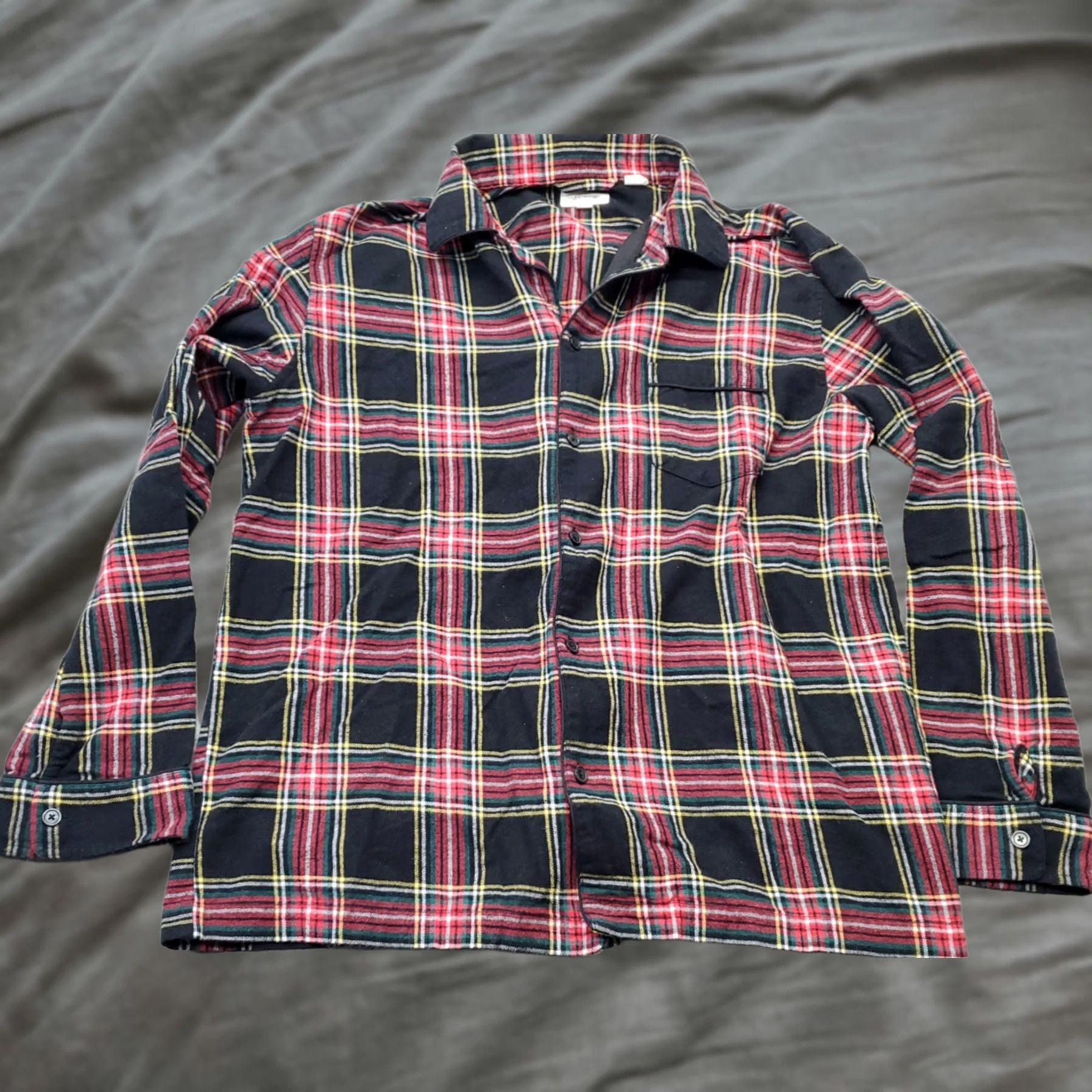 J.Crew J.Crew Flannel Shirt Mens L Multi Stewart Tartan Plaid Long Sleeve Button-Up Size US L / EU 52-54 / 3 - 1 Thumbnail