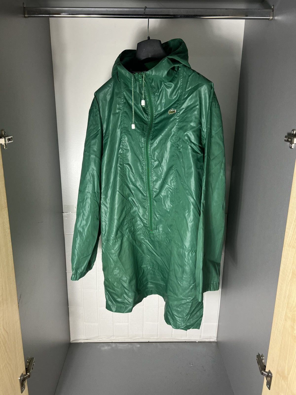 Lacoste × Vintage VERY RARE LACOSTE CHEMISE IZOD NYLON LIGHT JACKET RETRO 90s Size US L / EU 52-54 / 3 - 1 Thumbnail