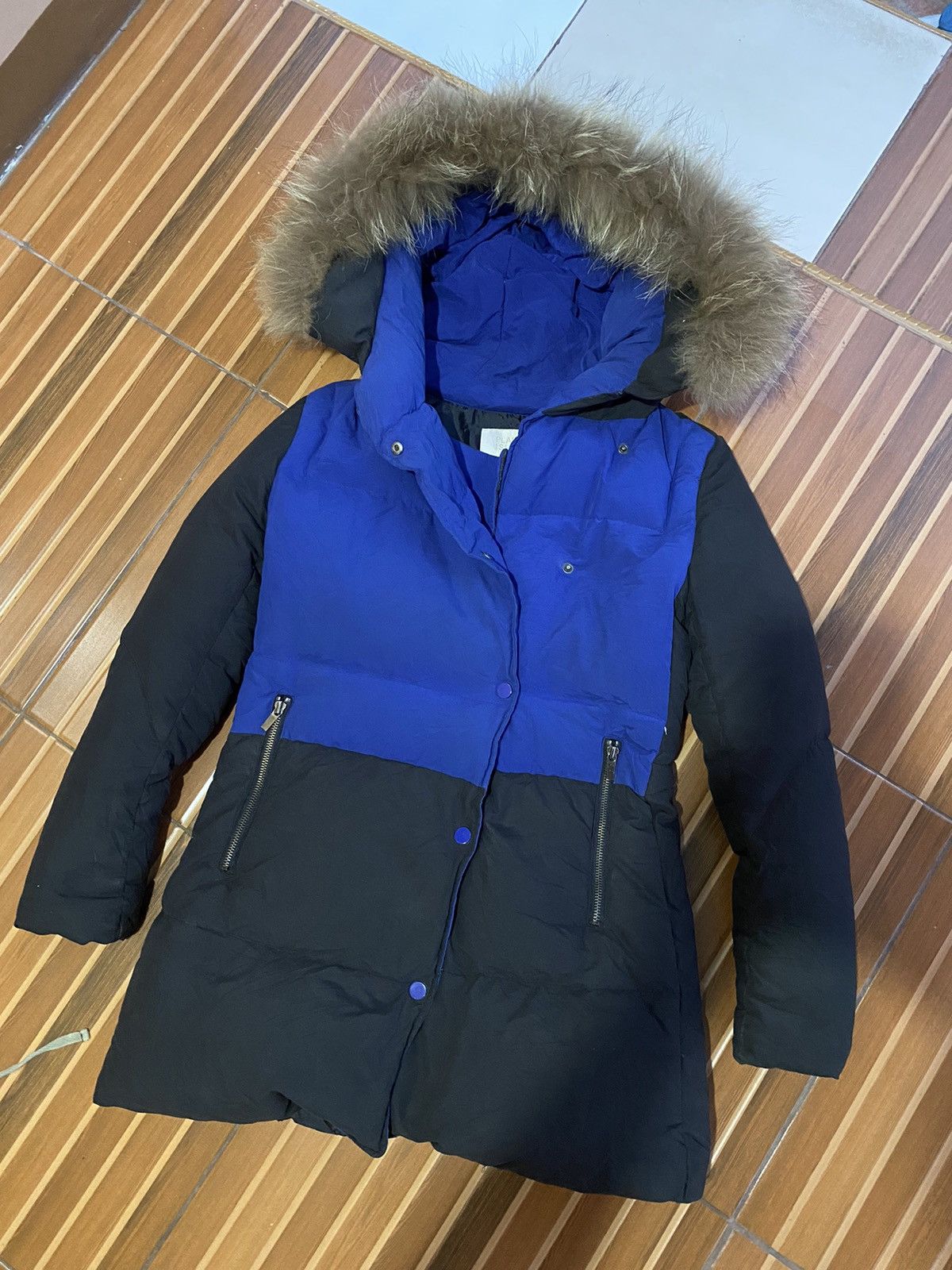If Six Was Nine × Japanese Brand × Le Grande Bleu (L.G.B.) 💸BINDINGOFFER💸Plastic Island Down FurJacket Lgb Ifsixwasnine Size US S / EU 44-46 / 1 - 7 Thumbnail