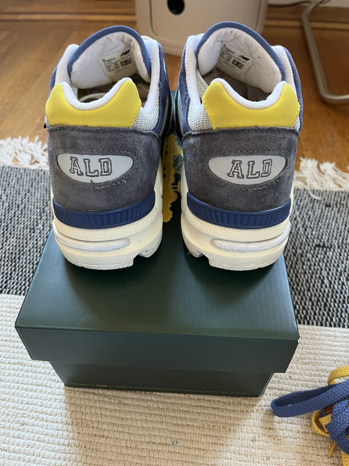 Aime Leon Dore × New Balance OG ALL Original release ALD 990v2 made in USA Size US 9.5 / EU 42-43 - 12 Thumbnail