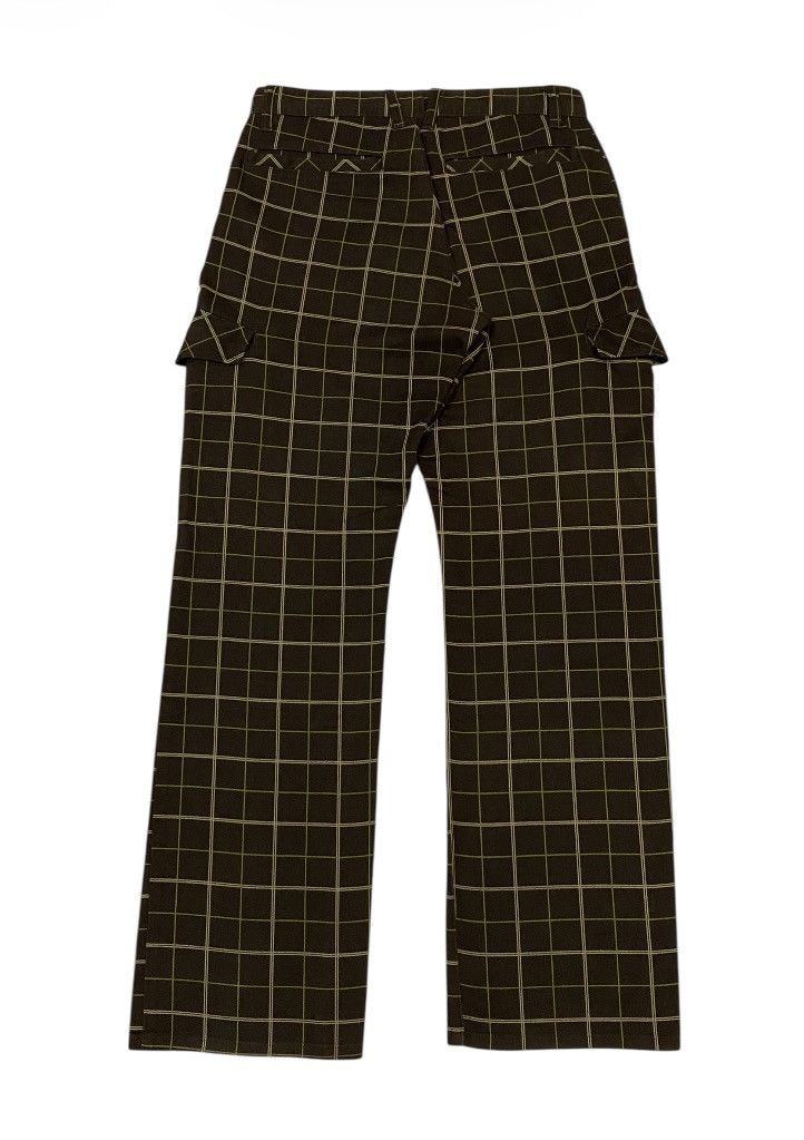 Japanese Brand PPFM Side Pocket Plaid Cargo Trousers Size 28" / US 6 / IT 42 - 2 Thumbnail